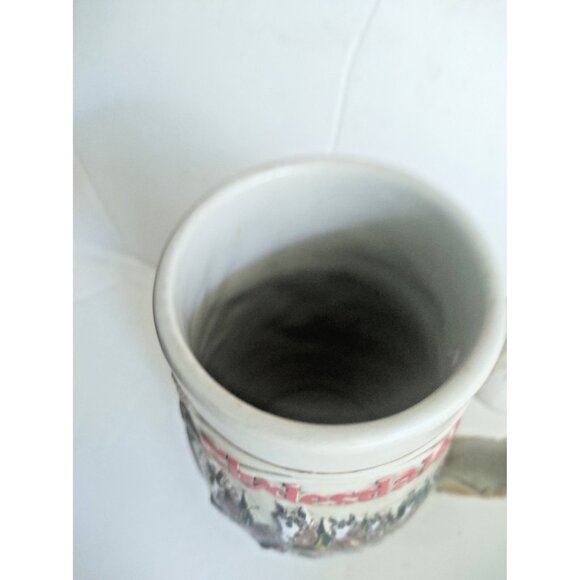 Two Budweiser Clydesdale Collectible Beer Steins Brazil & West Germany - Picture 13 of 16